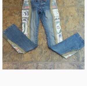 NWOT INDIGO RED JEANS SIZE 26